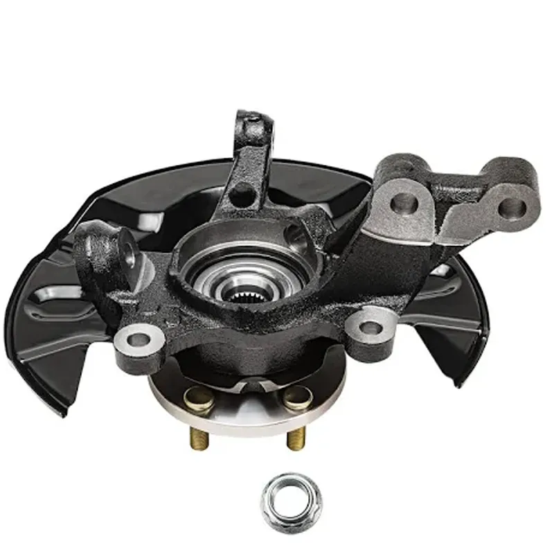 1 Pair Steering Knuckle with Wheel Hub Bearing KA698388 KA698389 for Toyota 2003-2008 Corolla