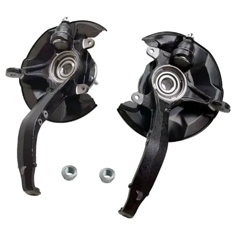 1 Pair Steering Knuckle with Wheel Hub Bearing KA698446 KA698447 for 2008-2014 Honda Accord TSX