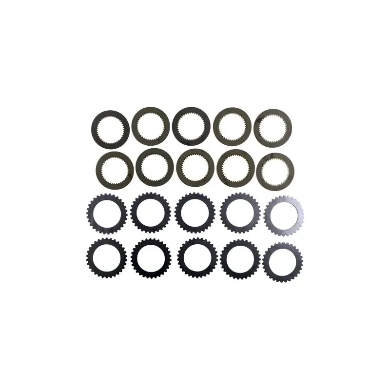 10+10 Pcs Synchro Shuttle Powershift 1st Gear Clutch for John Deere 210LE 310E 310G 410E 410G 485E