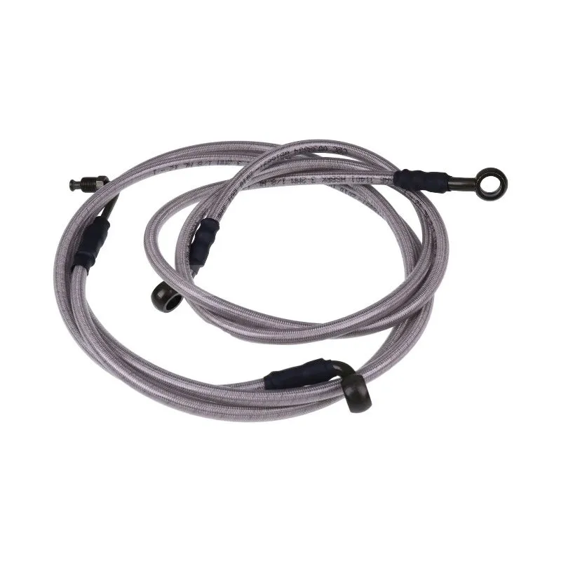 2 Pieces Extended Front Rear Brake Line 1068 for Polaris RZR 4 S 800 570 XP 900 2008-2021
