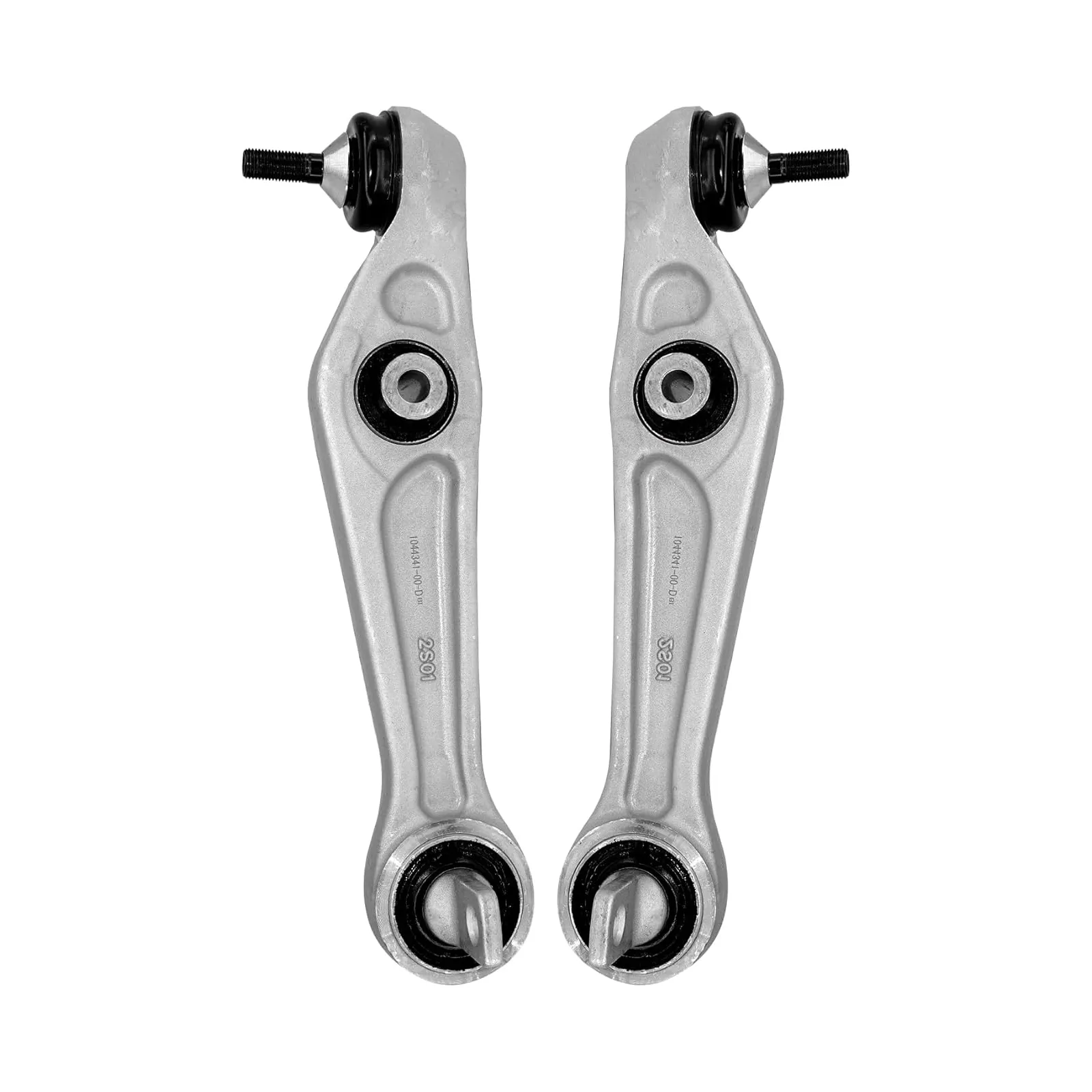 2 Pieces Front Lower Control Arm With Ball Joint 1044341-00-D for 2017-2024 Tesla Model 3/Y