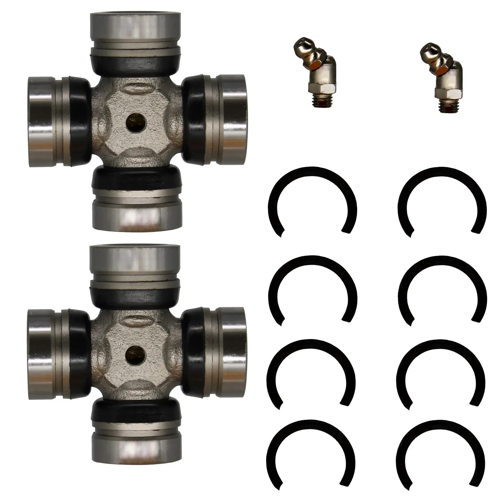 2 Pieces Middle Axle U-Joint 1590257 for Polaris UTV Ranger 500 6X6 ATV Sportsman 335