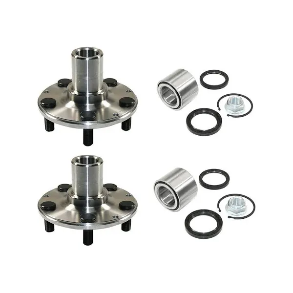 2 Sets Front Wheel Hub and Bearing Kit 513248 930-502 for Subaru Forester Impreza Excludes Legacy