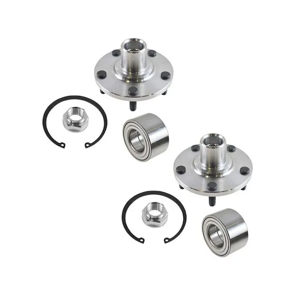2 Sets Front Wheel Hub and Bearing Kit D44600SJKJ00 for Honda CR-V 2012-2016