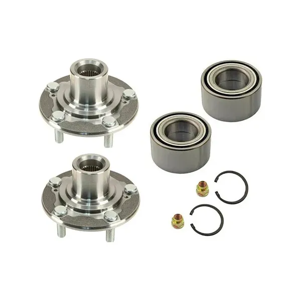 2 Sets Front Wheel Hub and Bearing Repair Kit NT510118 44600-T2F-A01 for Honda Accord Acura TLX