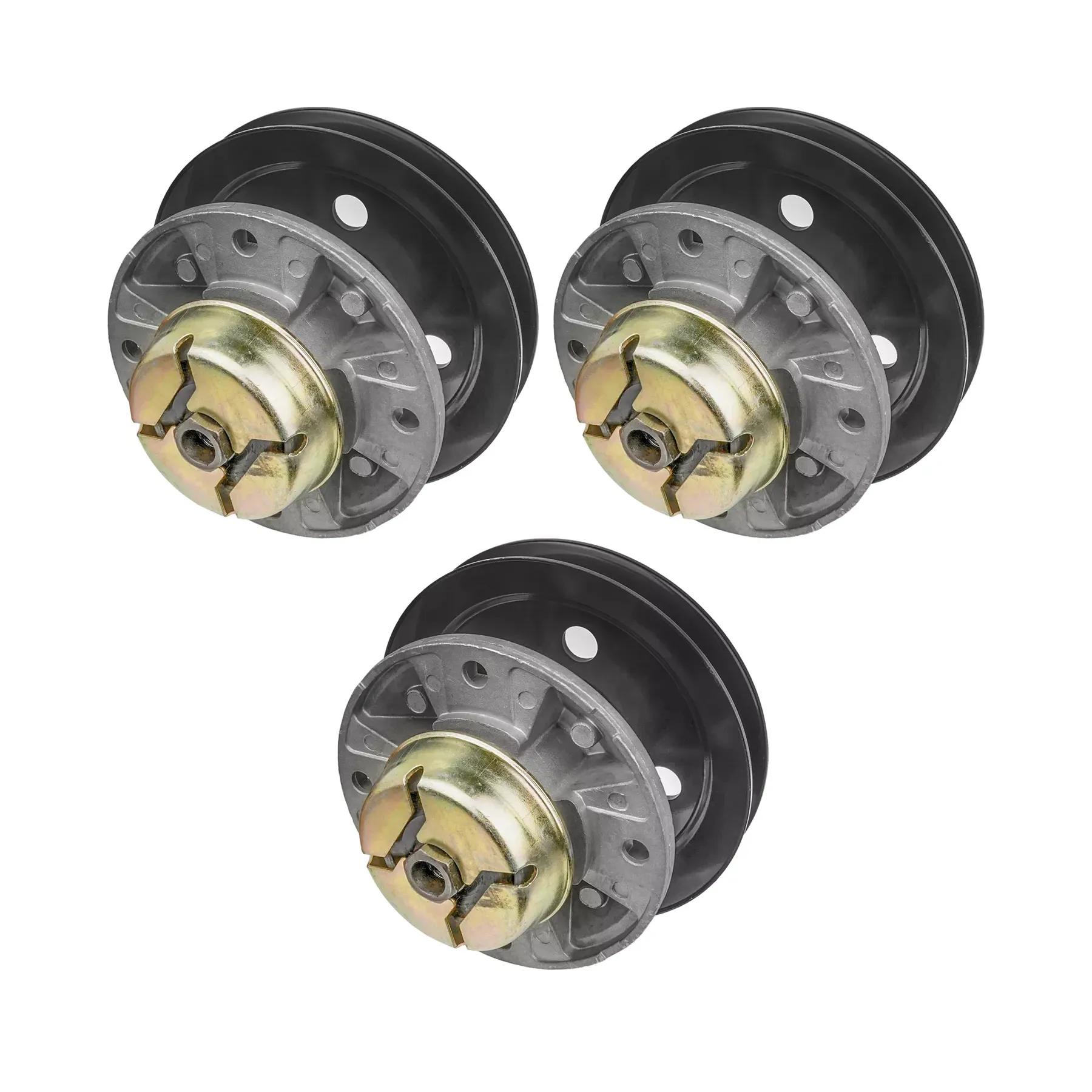3 Pieces Deck Spindles AM121342 AM121229 for John Deere Tractor 320 325 345 355D GT242 GT262 GT275