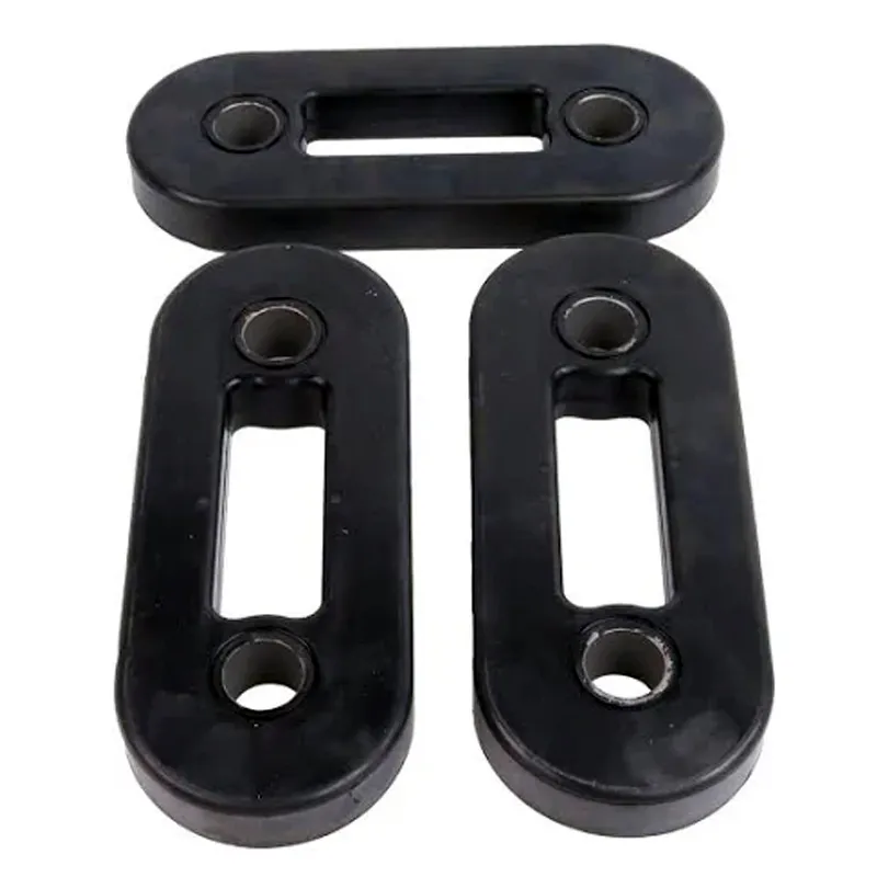 3 Pieces Rubber Shock Blocks 27351 for Western Fisher Mower Suburbanite Homesteader Plow