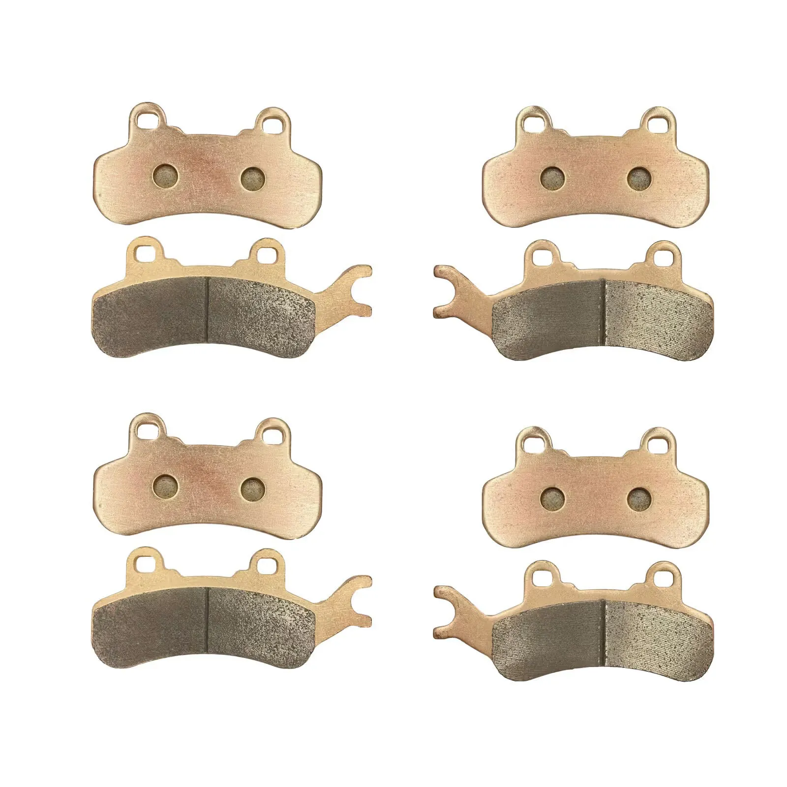 8 Pieces Front & Rear Sintered Brake Pad 715900380 715900387 for Can-Am UTV Maverick X3 MAX Sport 1000 Trail 800R 2017-2025