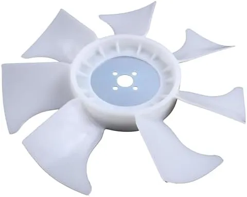 Cooling Fan Blade 16285-74110 For Kubota D1105 D1305 V1505 V1505B J116 J119 J324 J320 WG1605 Engine, 7 Fan Blades 370mm