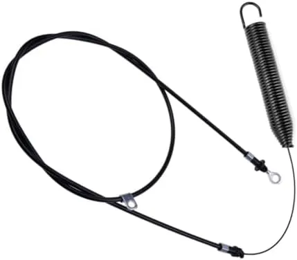 PTO Control Push Pull Cable GY22387 for John Deere Riding Mower Deck Engagement Clutch Cable L100 L105 L107 L110 L111 L118 X106 107S D100 D105 D110 D120 D125 D130 E100 E110 E120 E130
