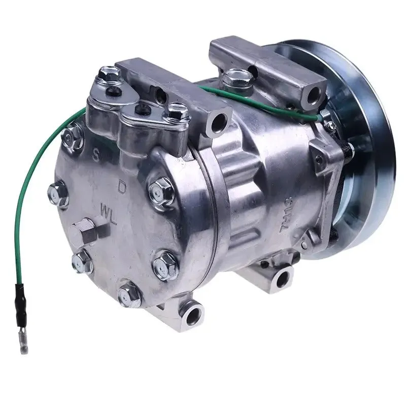 Sanden SD7H13 A/C Compressor 4674027 for John Deere Excavator 60D 60G