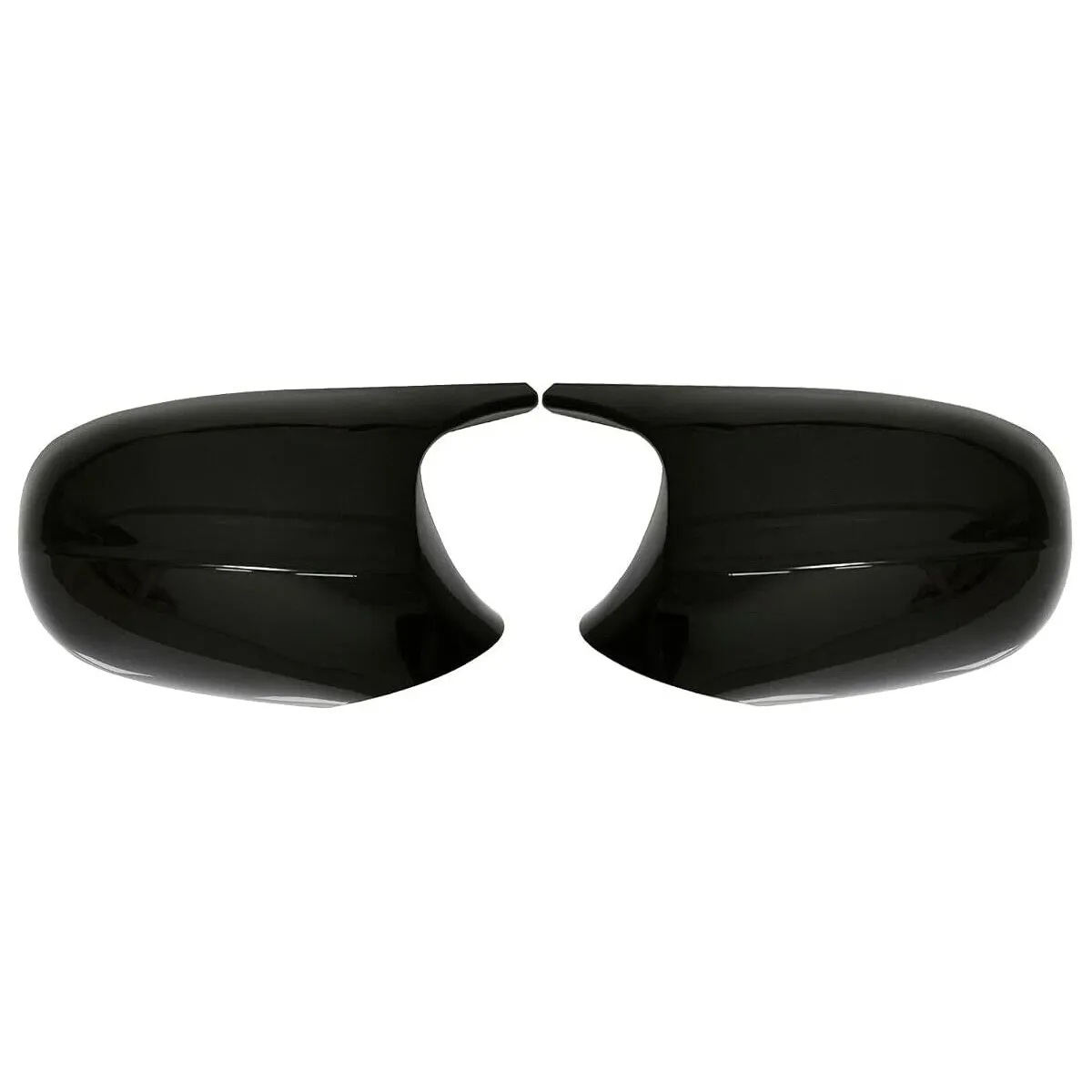 1 Pair Gloss Black M3 Style Side Mirror Cover Cap 51167205291 51167205292 for BMW E90 E92 E93 E82 323i 325i 328i 335i LCI 2009-2011