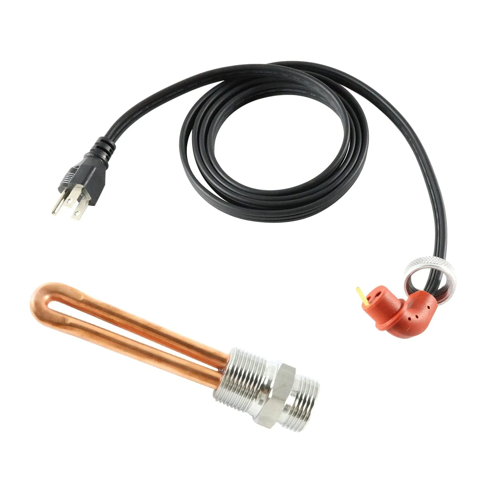1" Screw Block Heater & Cord 250647 3500069 for Dodge Ram 5.9 6.7L Cummins 6B Crank 2002-2015