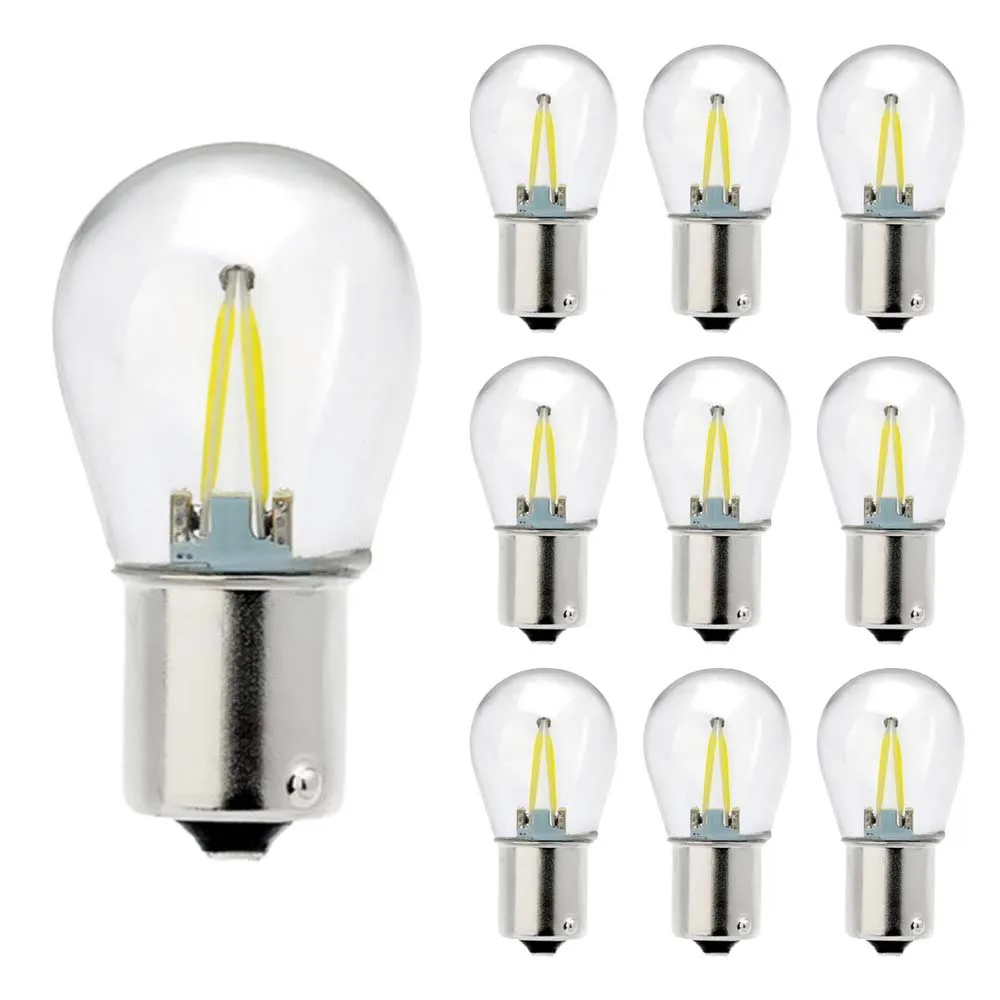 10-Pack LED Bulb For Bobcat S130 S150 S160 S175 S185 S205 S220 S250 S300 S330 S450 S510 S530 S550 S570 S590 S595 S630 S650 S740 S750 S770 S850 Track Loader Tractor Rear Work Light