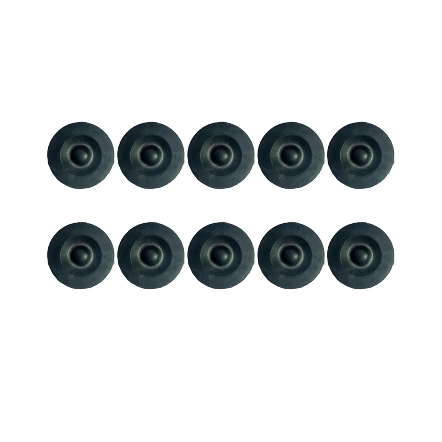 10 Pcs Black Rubber Grease Plug Hub Dust Cap TLU31-0009 085-001-SP for Dexter EZ Lube Trailer Axle