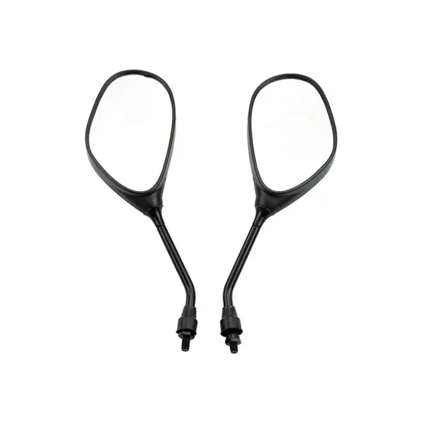 2 Pcs 8mm Black Plastic Rearview Mirror for 50cc 70cc 90cc 110cc 125cc 150cc 200cc 250cc ATV Motorcycle Scooter