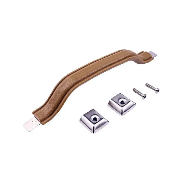 2 Pieces Left Right Hand Door Front Pull Handle 55009801KS for 1987-1995 Jeep Wrangler YJ