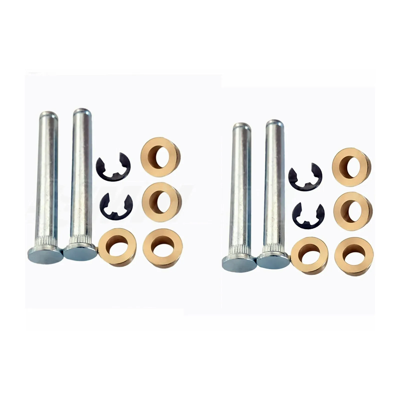 2 Set Front Door Hinge Pin and Bushing Kit 703-270 for Ford Crown Victoria Explorer Ranger Lincoln Continental Mercury Cougar Mountaineer