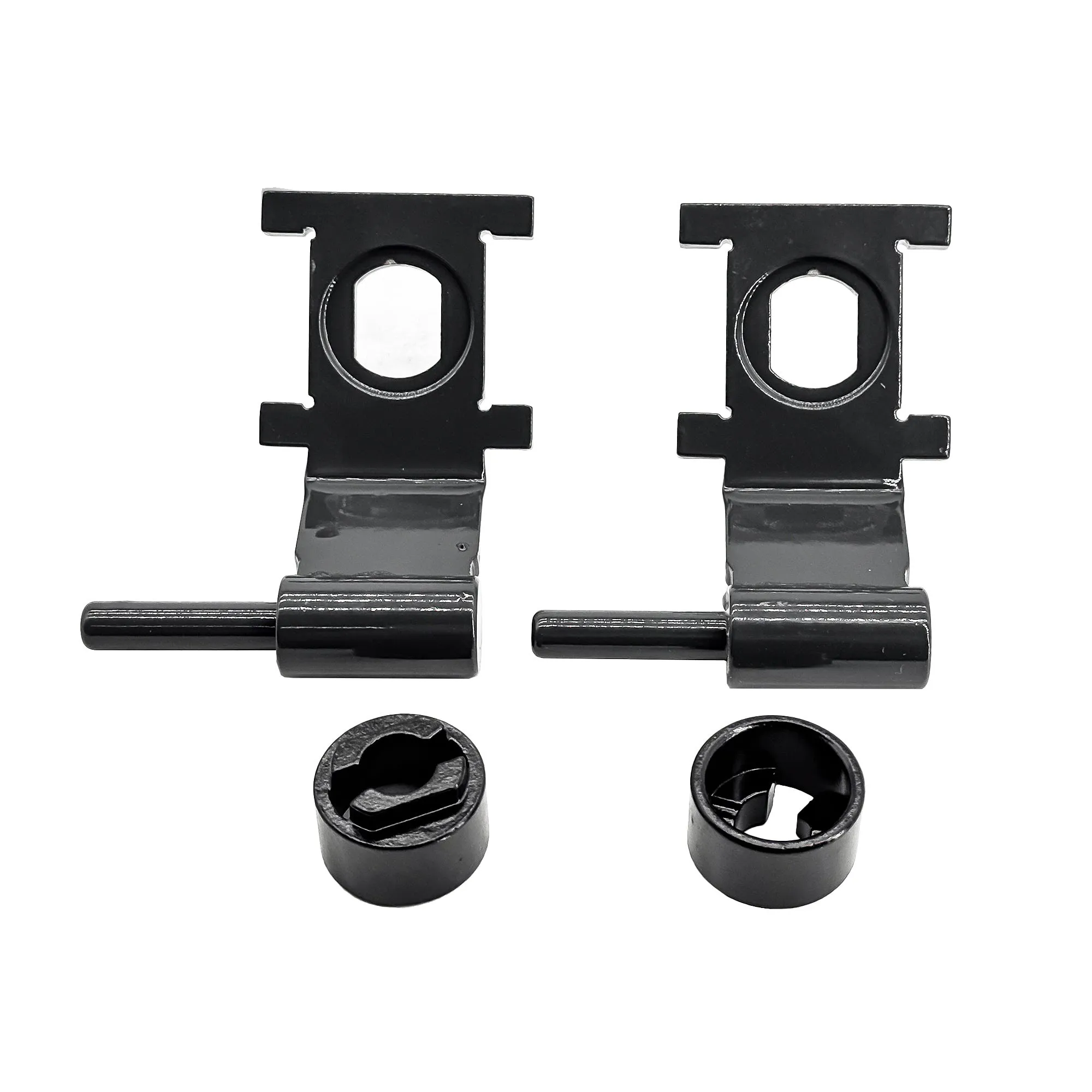 2PCS Cab Door Hinge w/Gasket 7193725 7167846 for Bobcat Loader T450 T550 T590 T595 T630 T650 T740 T750 T770 T870 A770 S450 S510 S530 S550 S570 S590 S595 S630 S650 S740 S750 S770 S850