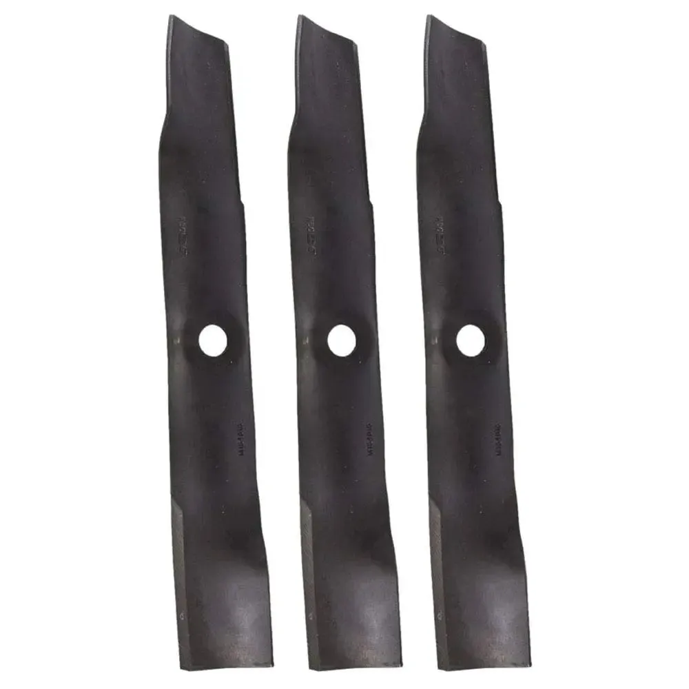 3 Pack High Lift Blade M164016 for John Deere 737 757 Z 520 710 810 830 910 920 A X 710 730 738 739