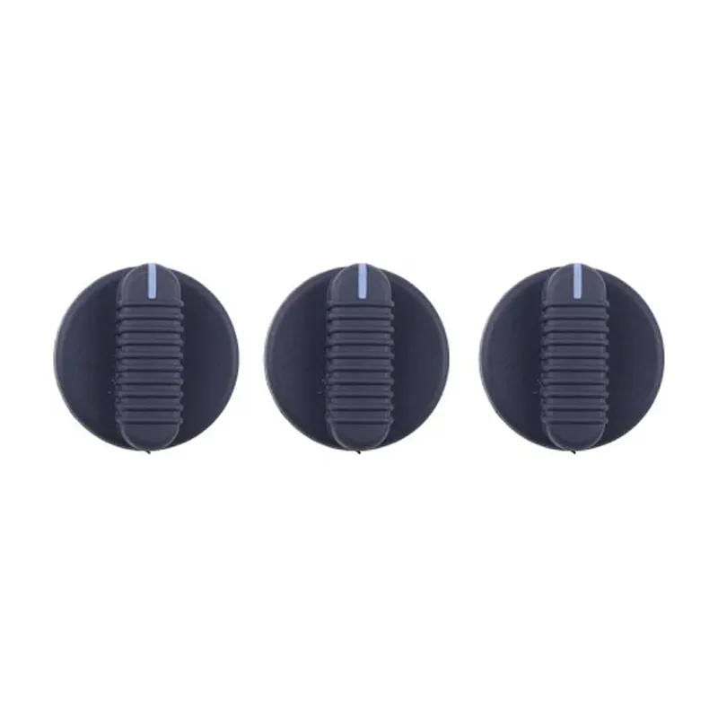 3 Pieces AC Heater Temperature Cimate Control Knob 16237058 for Chevrolet Blazer S-10 GMC Jimmy Sonoma 1998-2005