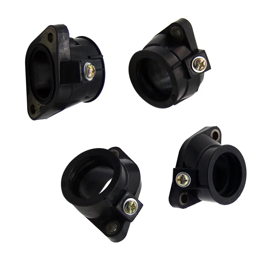 4 Pieces Carb Holder Intake Manifold Boot 3LN-13586-00 for Yamaha FZR250 FZR250R 1989-1994