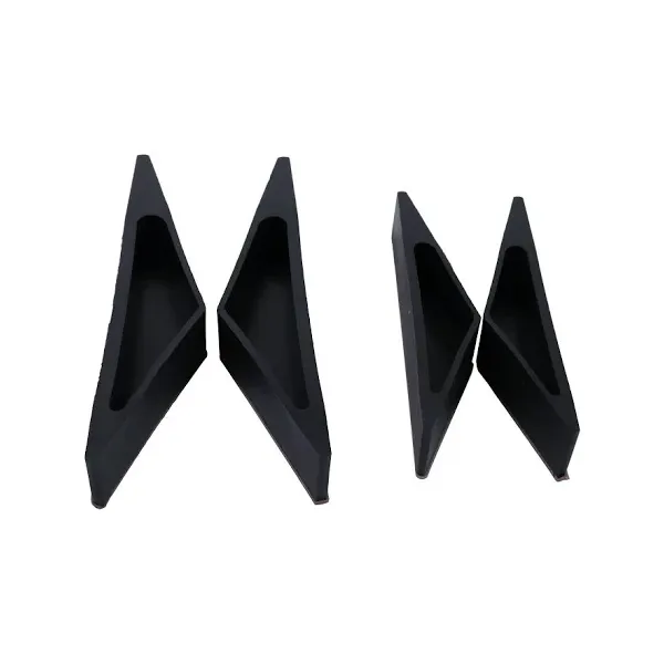 4 Pieces Dual-Grip Anti-Fingerprint Resistant Door Handle for Tesla Cybertruck V2