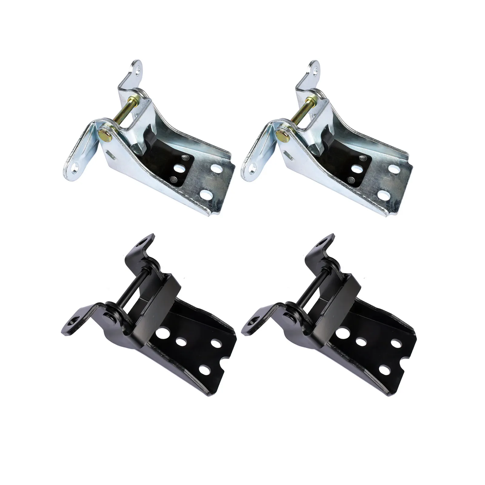 4 Pieces Upper & Lower Door Hinge 925-066 925-068 E8TZ1522810A for Ford F150 F-250 F-350 Granada Thunderbird Mercury Cougar Marquis