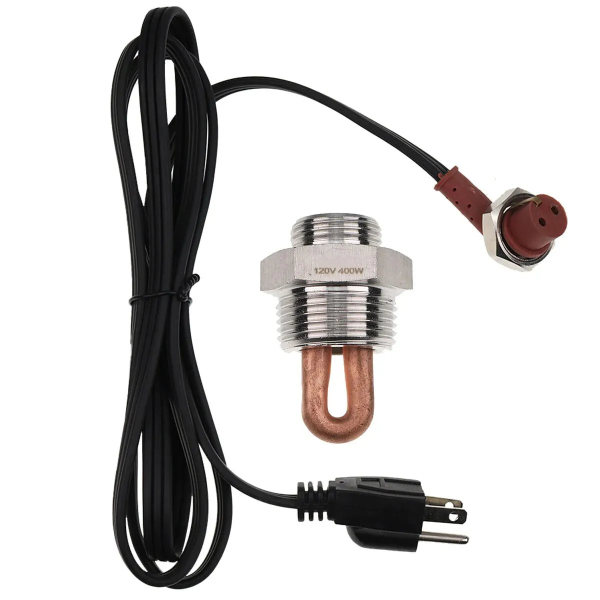 400 Watt 3/4" NPT Frost Plug Heater Block Heater 11409 for Kat's Models