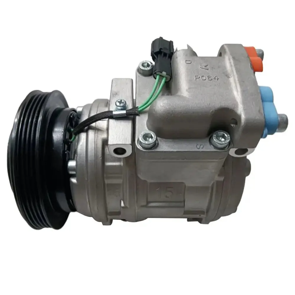 4PK 24V A/C Compressor 2208-6013A 2208-6013 for Doosan Komatsu SOLAR 130LC-V 130W-V 220LC-V 290LC-V