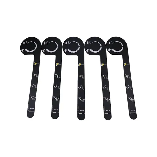 5 PCS Function Speed Decal 1702567 for JLG Boom Lift 600S 600SJ 660SJ 680S 800S E600 800A E400A E450AJ