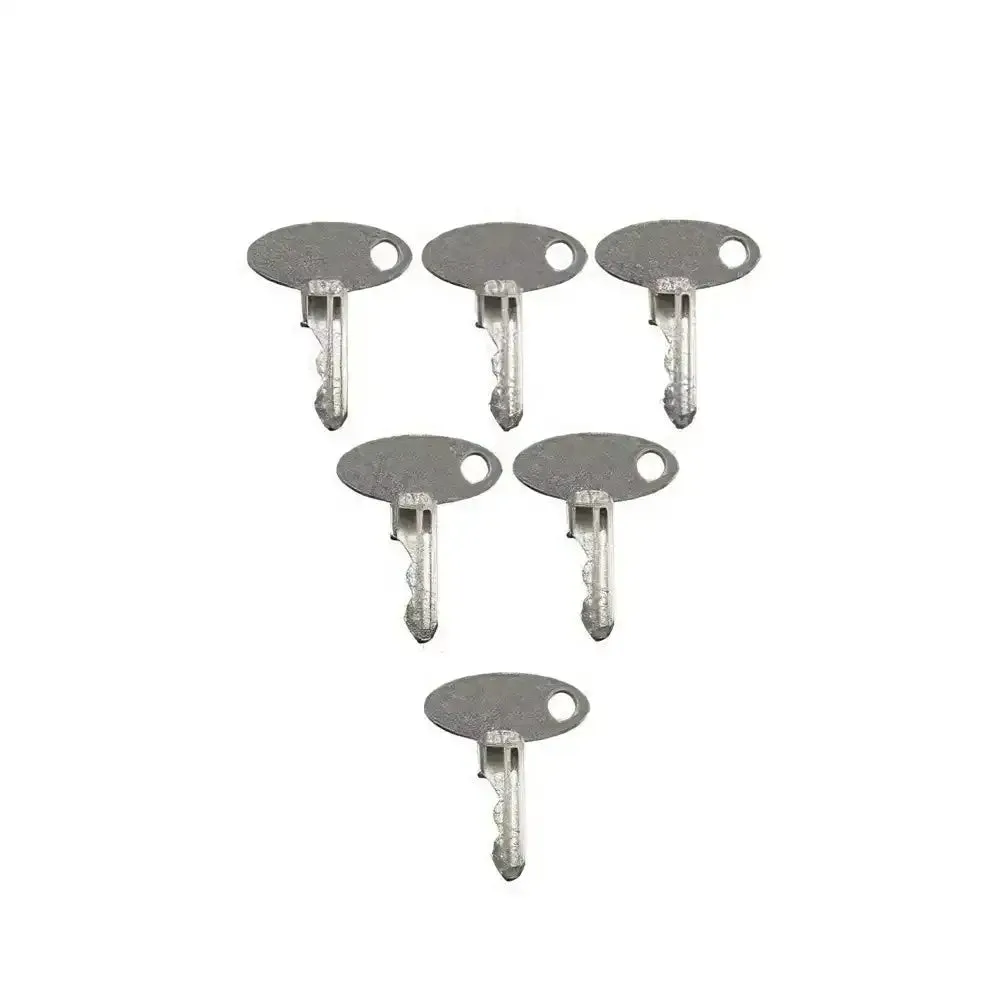 6 Pcs 1570 Keys for Ford New Holland 1210 1300 1320 1520 1530 1620 1630 1715 1720 1725 1920 1925 2120 3415