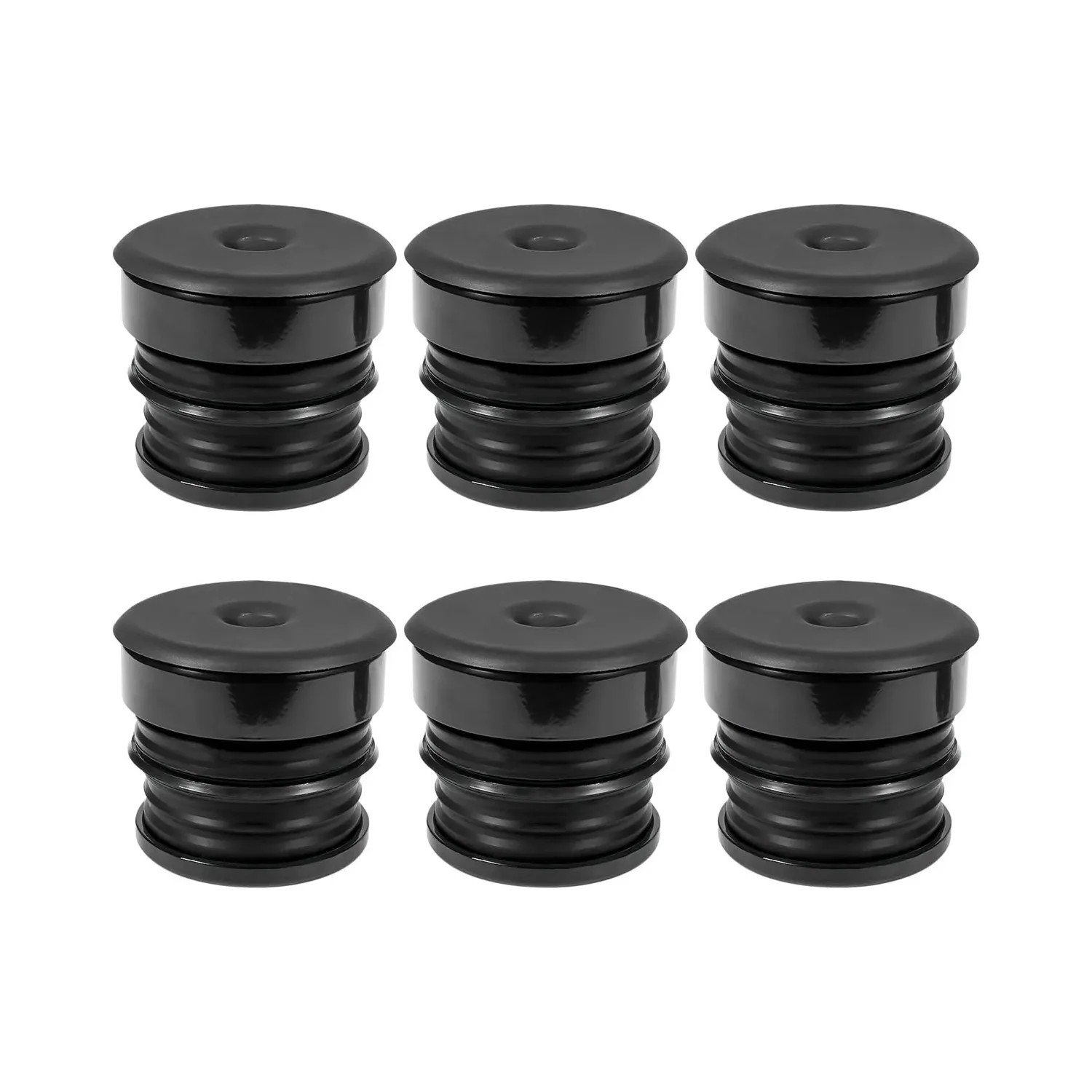 6 Pieces Silicone Body Mount Kit for Ford Super Duty Pickup Truck F-250 F-350 Crew Cab