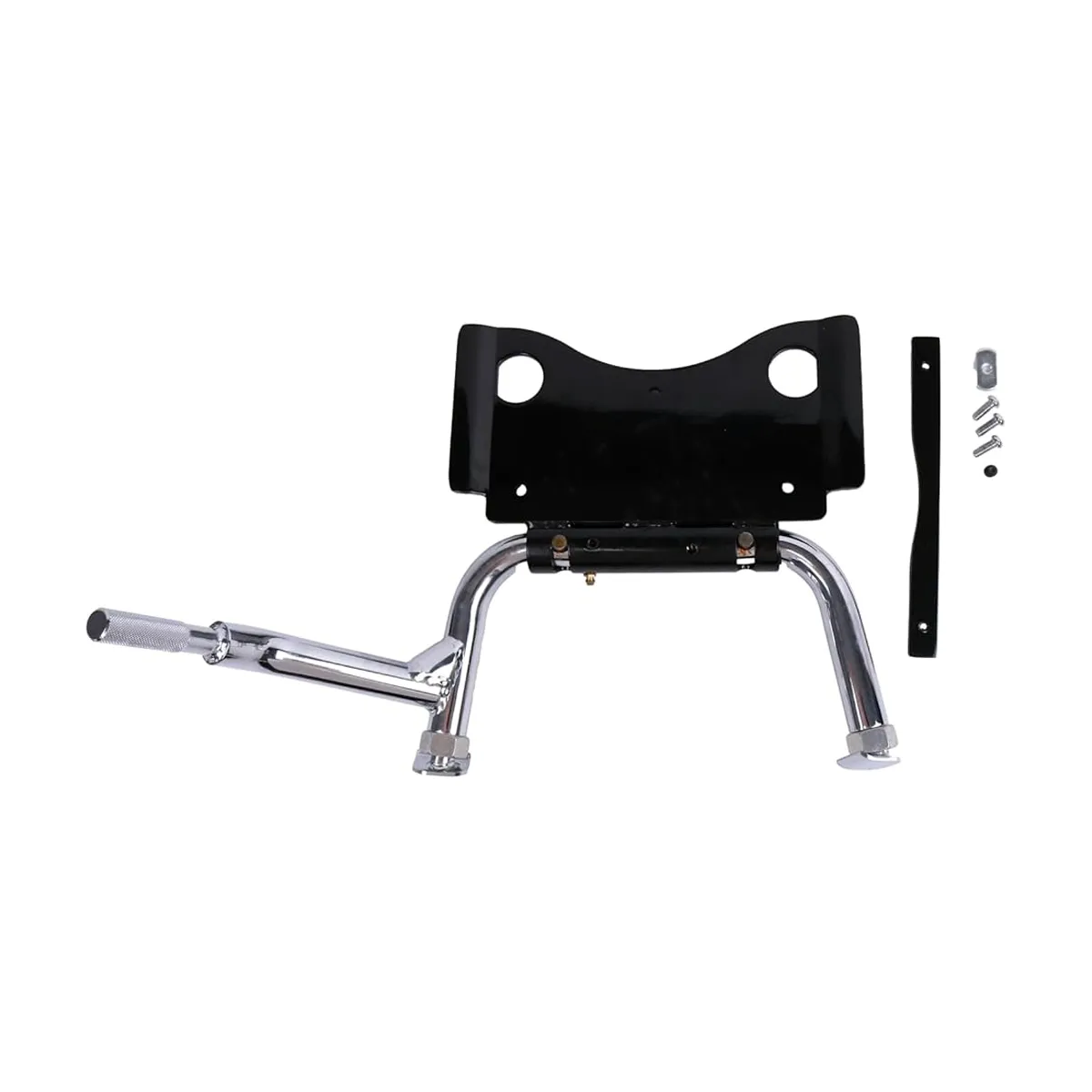 Adjustable Center Stand 16-1522 for Harley-Davidson Cross Bones 2008-2011 Heritage Softail 2008-2017 Softail 2008-2017