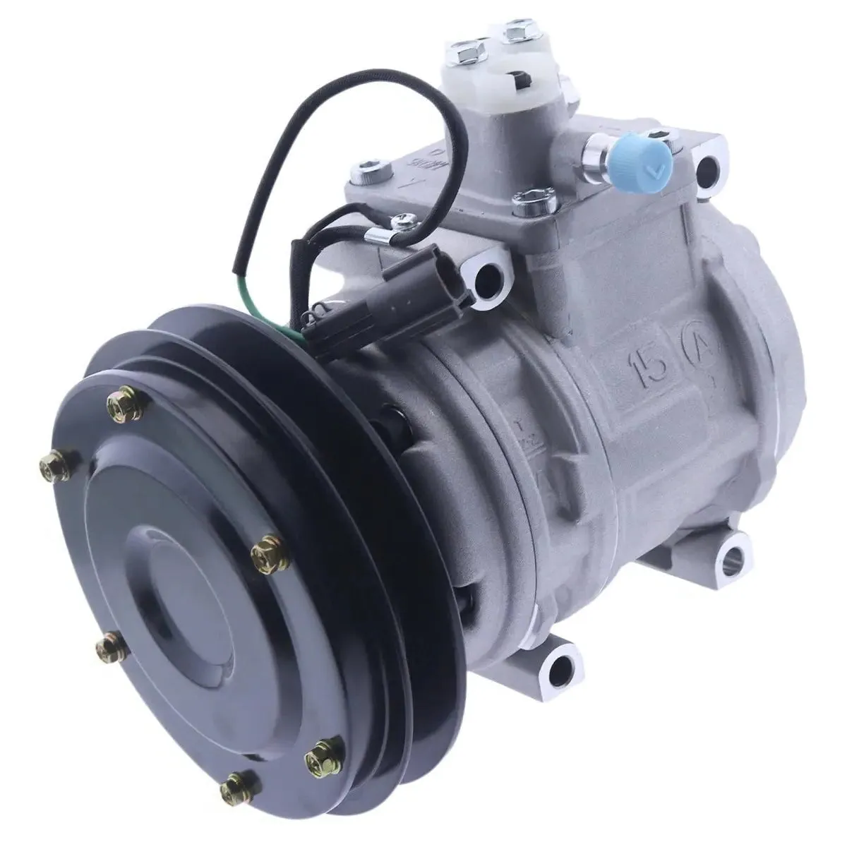 Air Conditioning Compressor 14X-911-17400 ND047200-4451 For Komatsu Bulldozer D65E-12 D65EX-12