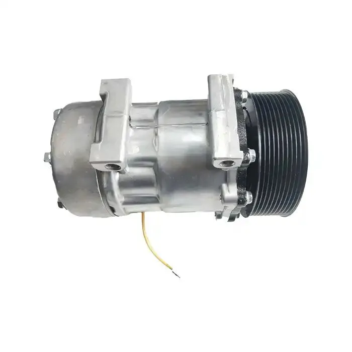 Air Conditioning Compressor 82436934 for Volvo Penta TAD570VE TAD571VE TAD572VE TAD870VE TAD871VE TAD872VE TAD873VE
