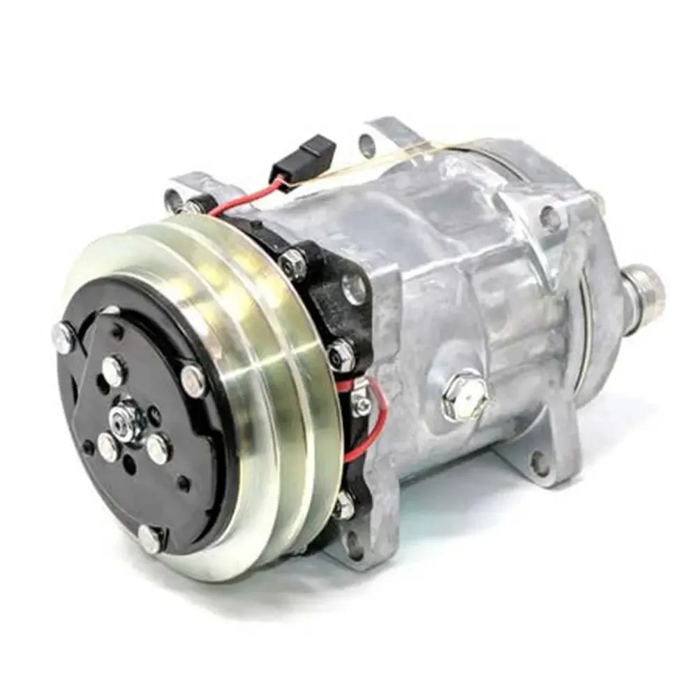 12V SD7H15 A/C Compressor 89644-9 for Bobcat Telescopic Handler T2556 T2566 Versahandler V518