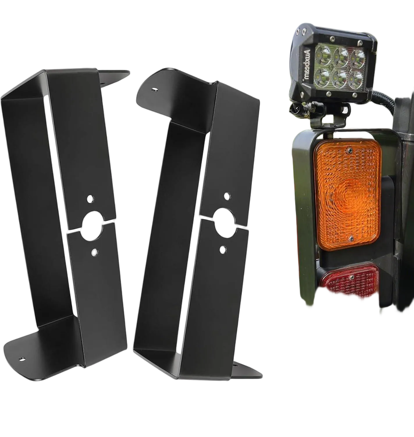 Brush Light Guards BLV10400 For John Deere JD 1023 1025R 1026R 2025R