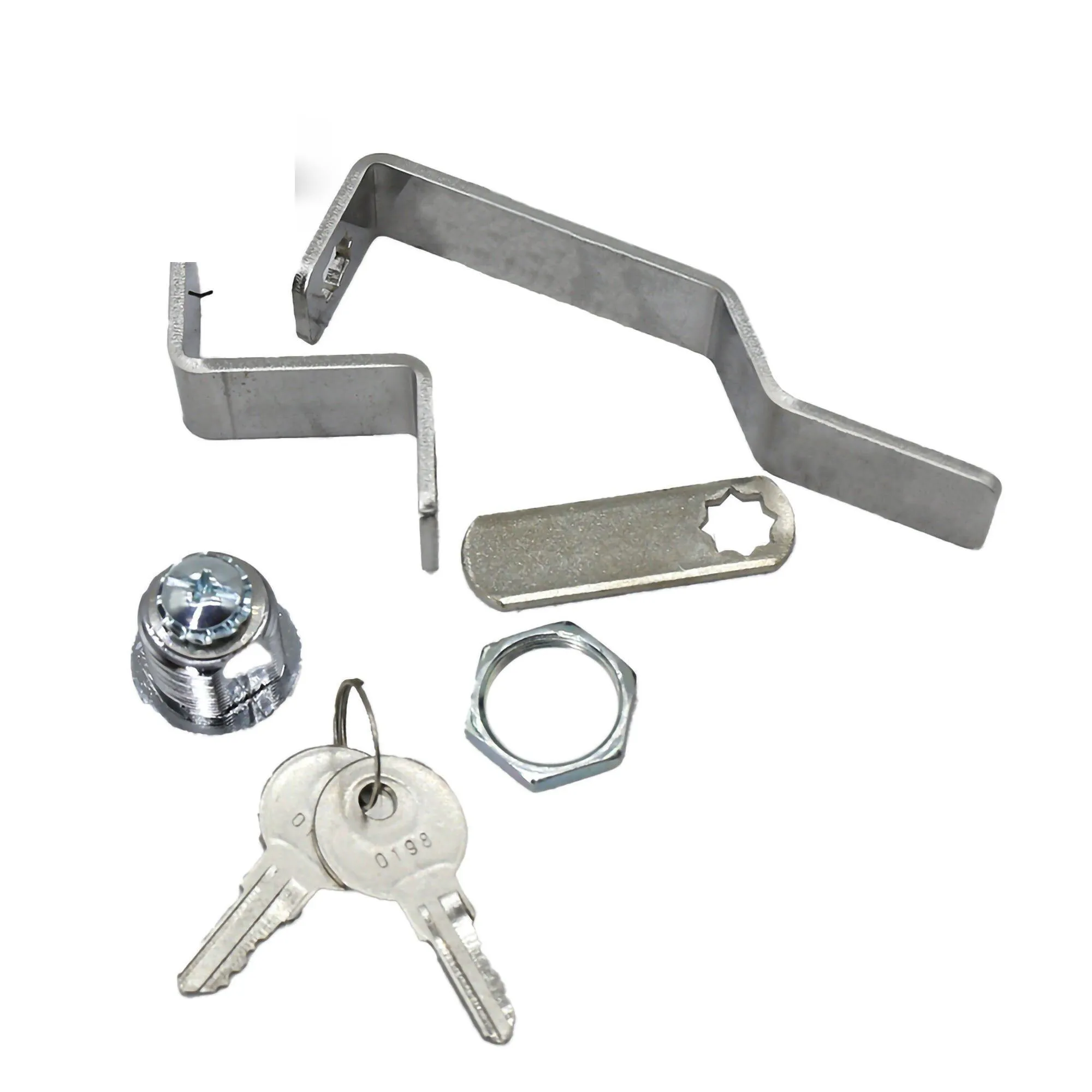 Door Lock and Keys 6732001 6670726 for Bobcat 751 753 763 773 863 864 873 T110 T140 T180 T190 T200 T250 T300 T320