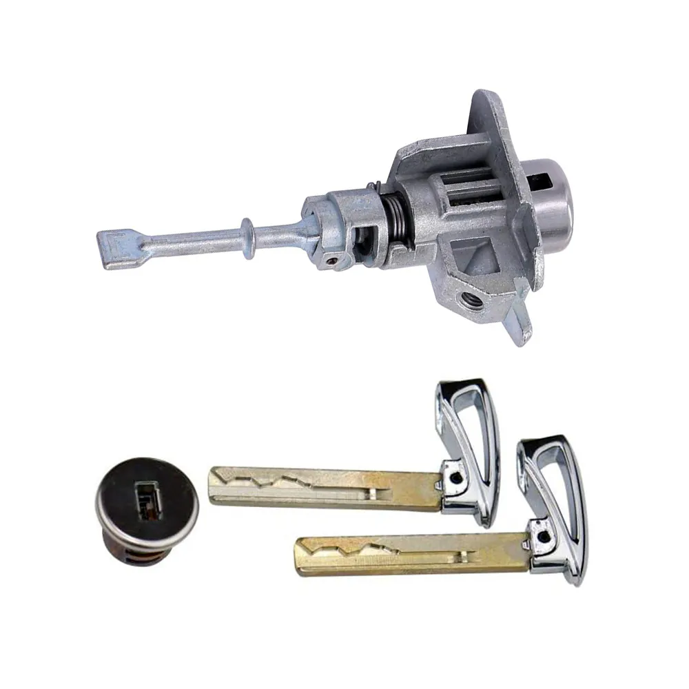 Door Lock Cylinder 2 Keys & Rotor-Glove Box Set 81905-2W000 for Hyundai Santa Fe Sport 2013-2018 XL 2019