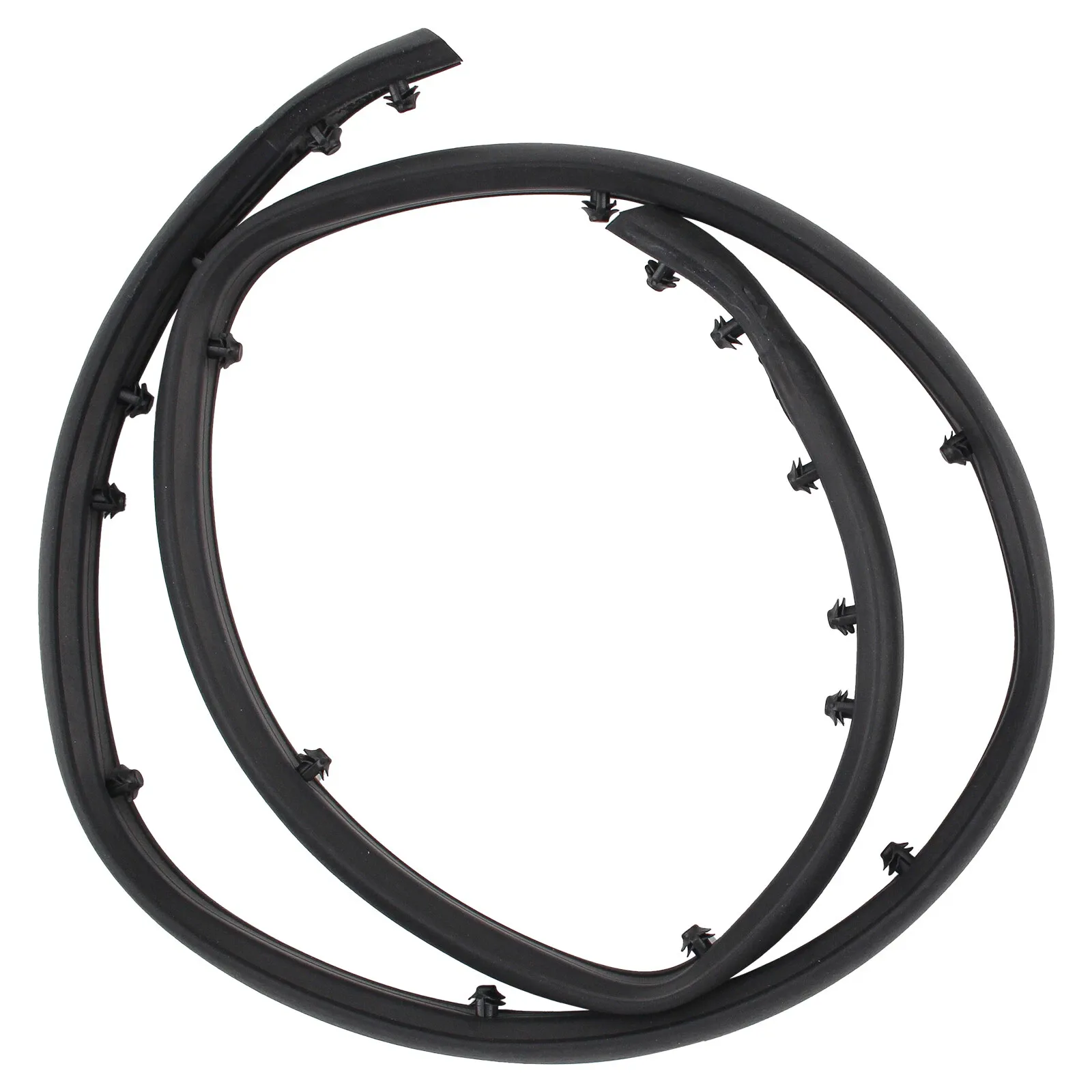 Front Bumper Strip Hood Roob Sealing Strip 86357-F2000 for Hyundai Elantra 1.4L 1.6L 2.0L 2017-2018