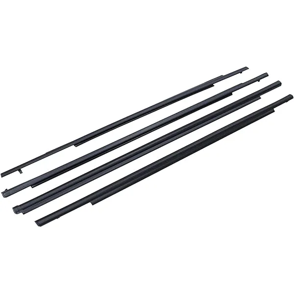 Front Rear Door Window Belt Moulding Trim Weatherstrip Seal Set for Mitsubishi Outlander Sport ASX RVR 2011-2020