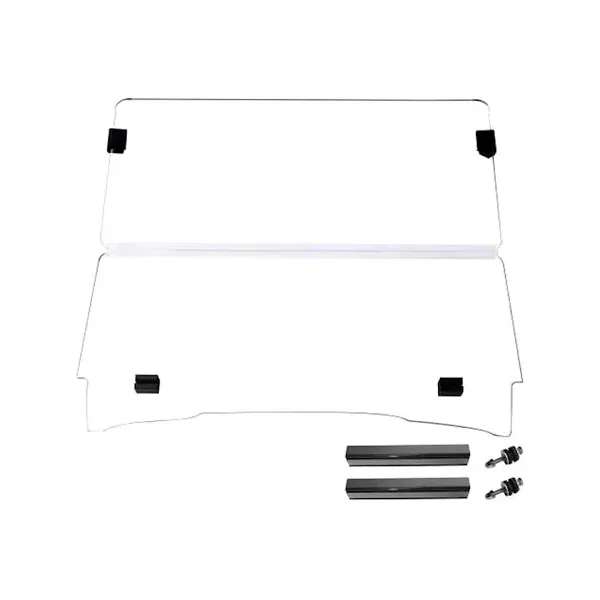 Golf Cart Fold Down Impact Resistant Windshield for E-Z-GO TXT 1995-2013