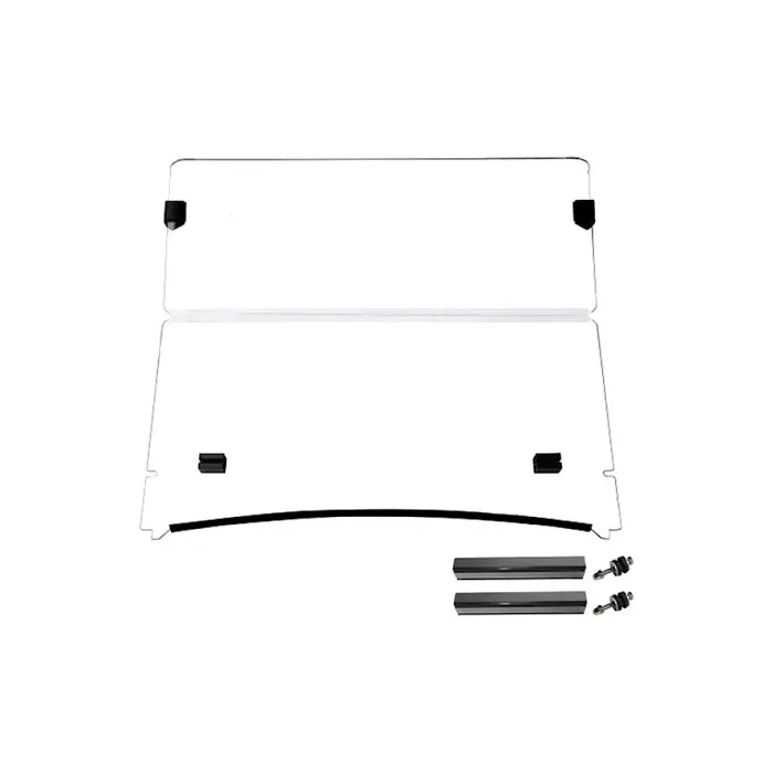 Golf Cart Fold Down Impact Resistant Windshield for Yamaha G14 G16 G19 Driver 2017-Up