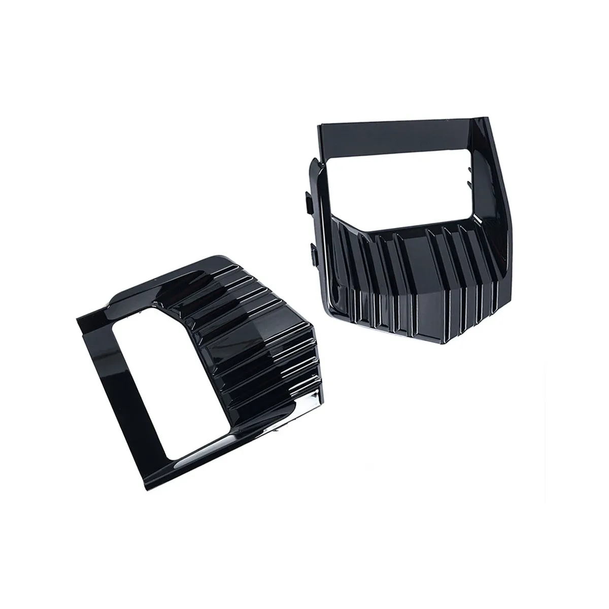 Left & Right Fog Light Grille Lamp Cover Bezel 84882375 84882376 for GMC Yukon XL 2021-2023