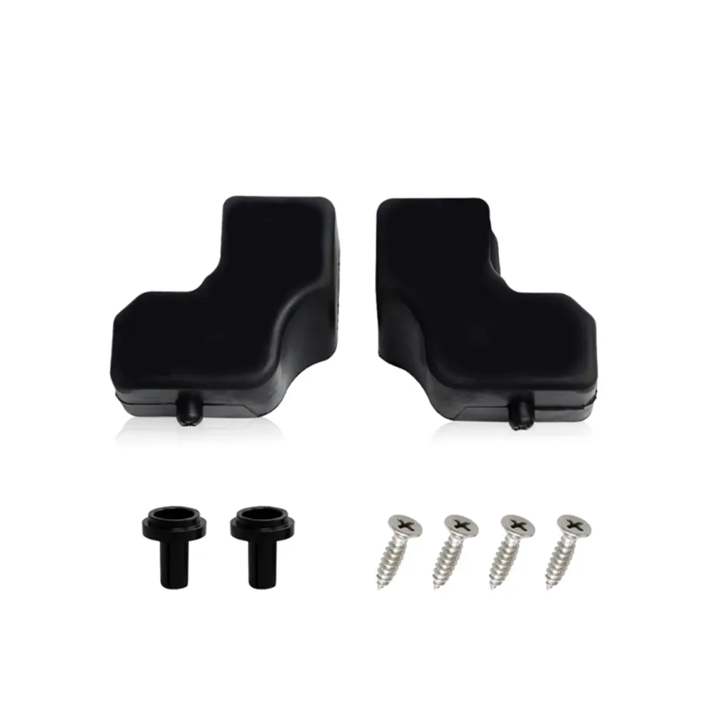 Left & Right Tailgate Upper Rubber Bushing Bumper HC3Z-99439A00-A HC3Z-99439A00-B for Ford F-250 F-350 F-450 6.2L 6.7L V8 2017-2022