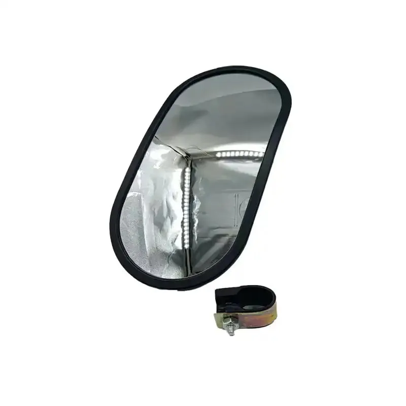 Rear View Mirror D4420724 for John Deere Tractor 80 120 490 595 790 Excavator 135D 495D 490E 200CLC 690ELC 790D