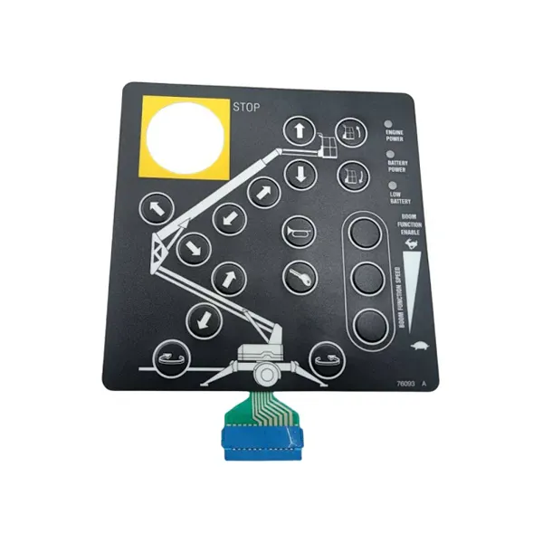 Touch Pad Overlay Decal 76093GT for Genie Towed Aerial Lift TMZ-50/30