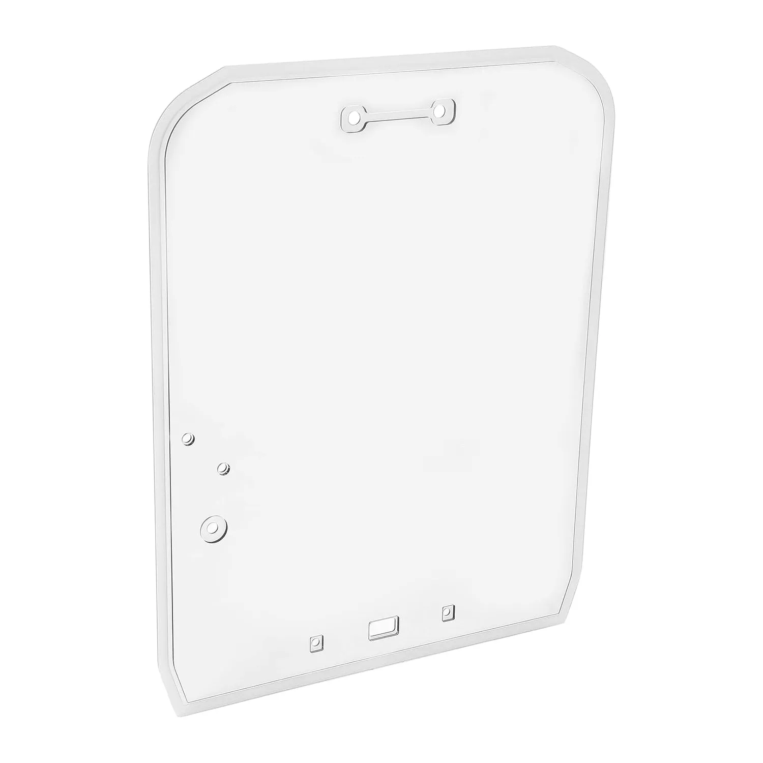 Track Loader Door Glass Polycarbonate Windshield V0621-34520-12PC For Kubota Skidsteer SVL65 SVL75 SVL90 SVL95 SVL97
