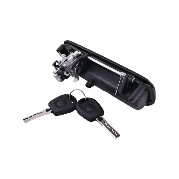 Trunk Switch Boot Tailgate Release Handle with Lock 1J6827565A 1J6827565B for Volkswagen Golf 2002-2006